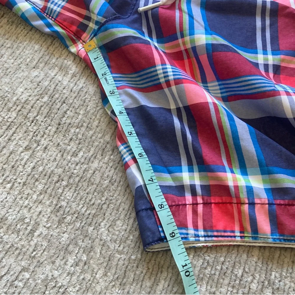 Abercrombie Fitch Plaid Board‎ Shorts Mens Medium Y2K Beach Surf Swim